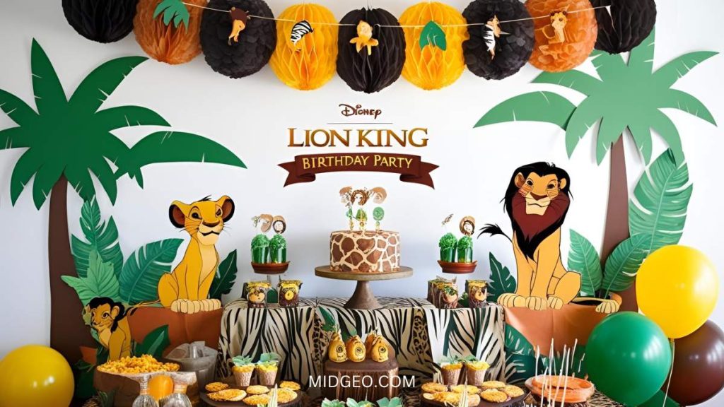 27 Epic Lion King Birthday Party Ideas for a Roaring Celebration! 2 lion king birthday party decorations create a wild & magical safari theme