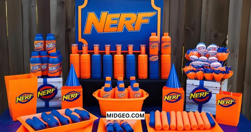 27 Nerf Birthday Party Ideas: Themes, Games & More! 2 nerf birthday party ideas themes