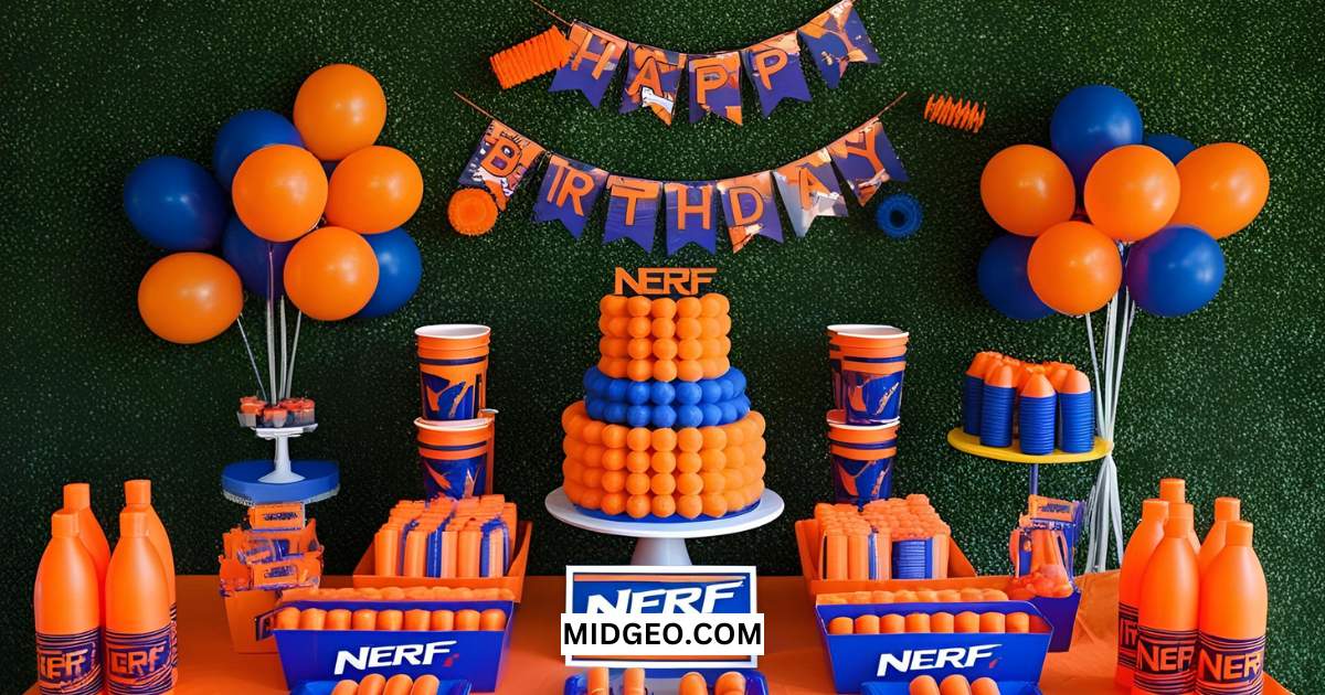 27 Nerf Birthday Party Ideas: Themes, Games & More! 1 nerf birthday party ideas themes games