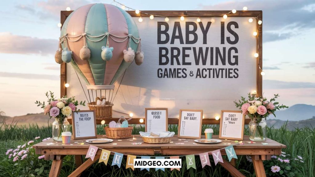 A Baby Is Brewing Baby Shower Ideas You'll Adore 5 Baby Shower Games and Activities for a Baby Is Brewing Baby Shower