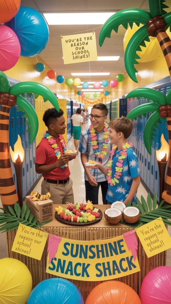 Beach Teacher Appreciation Week Theme