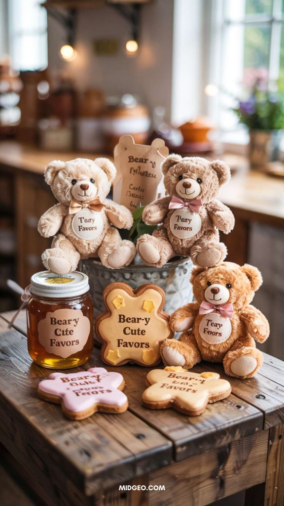 How to Plan a Teddy Bear Baby Shower (Step-by-Step) 3 Bear y Cute Favors