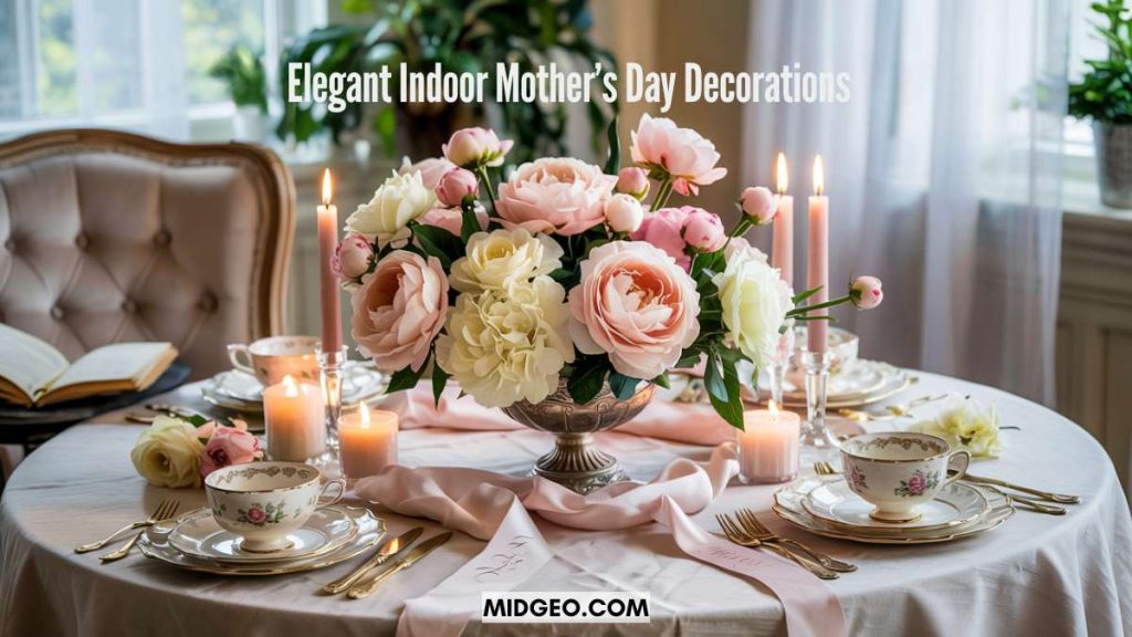 Stunning Mother’s Day Decorations to Try This Year 2 Elegant Indoor Mother’s Day Decorations
