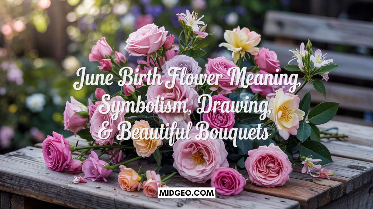 June Birth Flower Meaning Symbolism, Drawing & Beautiful Bouquets 1 June Birth Flower Meaning Symbolism, Drawing & Beautiful Bouquets