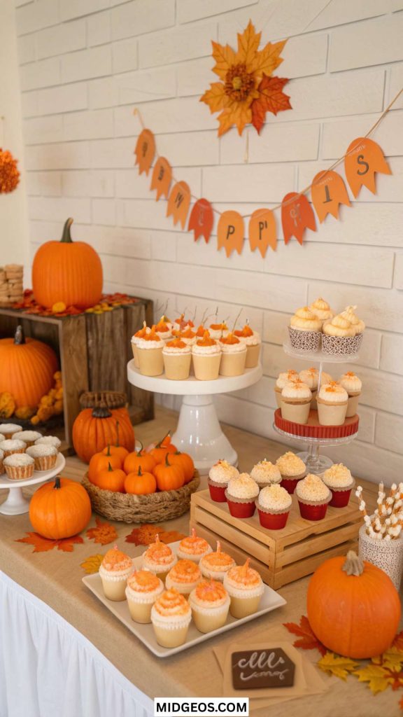 Cozy & Chic Fall Bridal Shower Ideas and Themes 3 Pumpkin Spice & Everything Nice