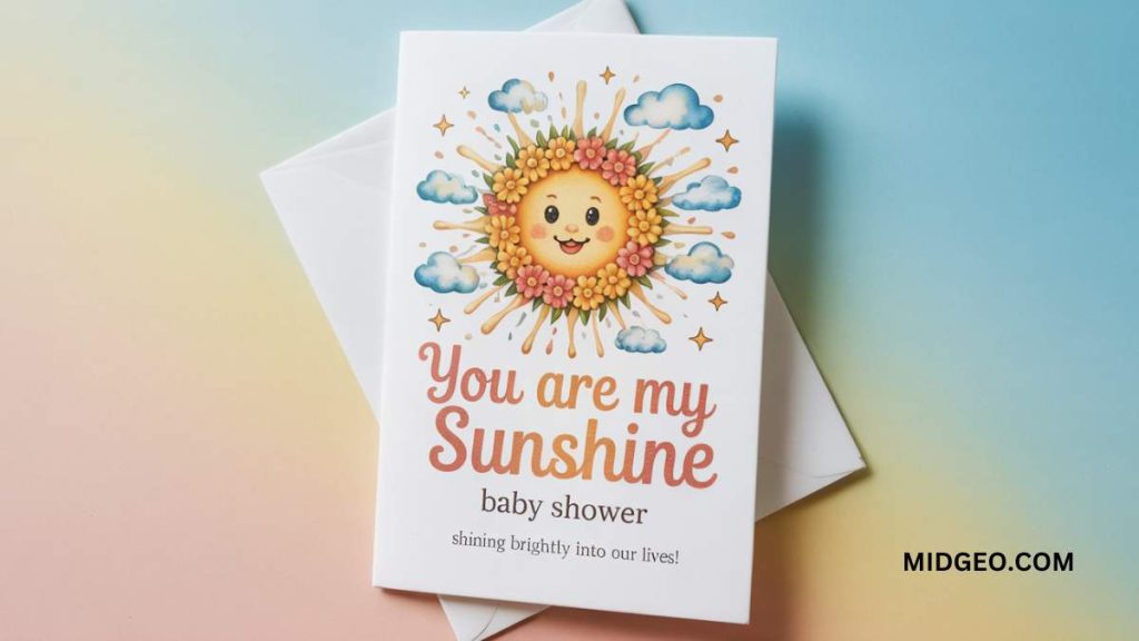 You Are My Sunshine Baby Shower Ideas to Brighten the Day 8 You Are My Sunshine Baby Shower Gifts & Favors