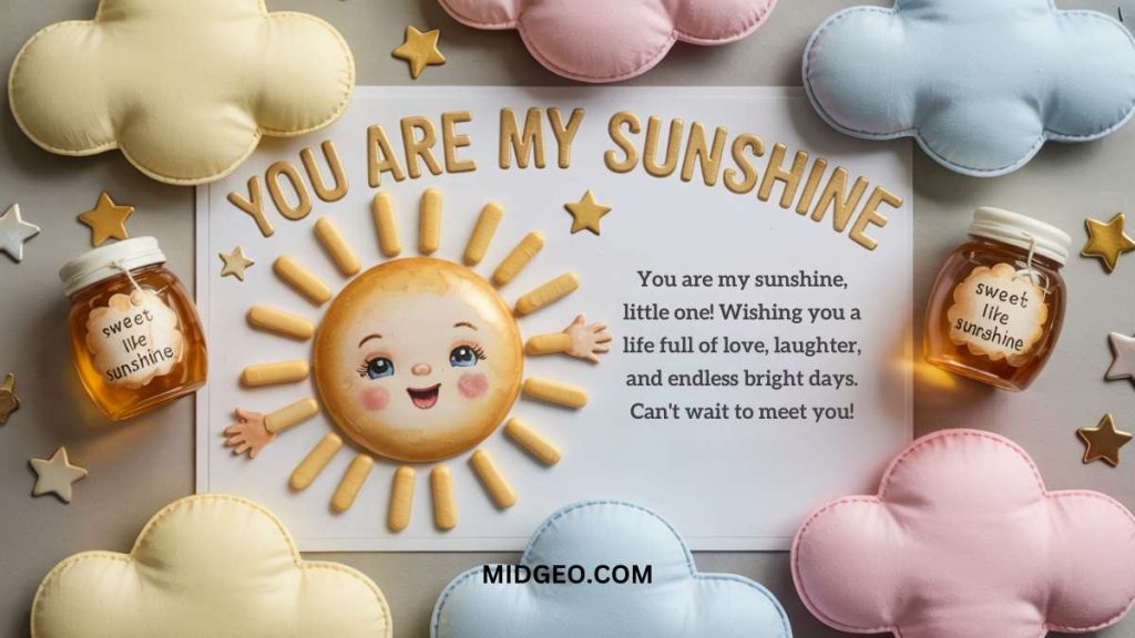 You Are My Sunshine Baby Shower Ideas to Brighten the Day 7 You Are My Sunshine Baby Shower Mini Honey Jars Favors