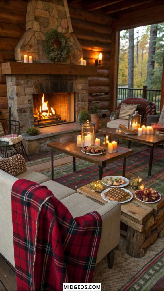 Cozy & Chic Fall Bridal Shower Ideas and Themes 5 cozy cabin celebration