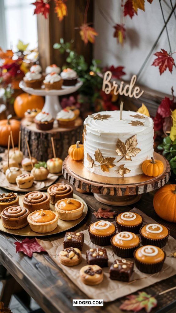 Cozy & Chic Fall Bridal Shower Ideas and Themes 7 fall bridal shower food ideas