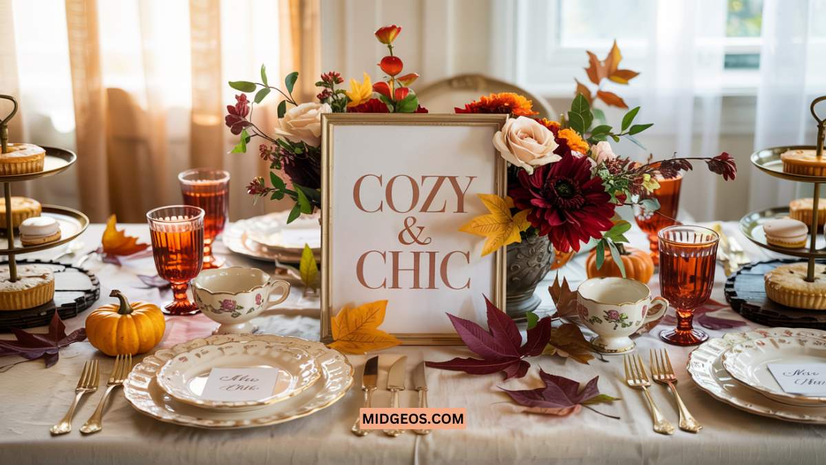 Cozy & Chic Fall Bridal Shower Ideas and Themes 1 fall bridal shower ideas themes