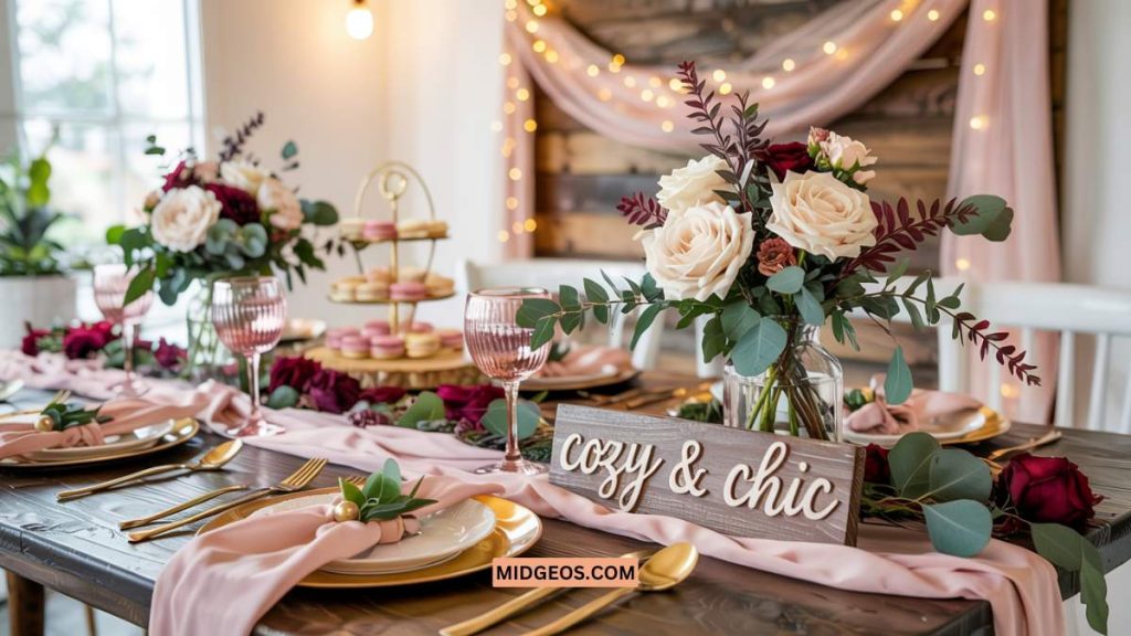 Cozy & Chic Fall Bridal Shower Ideas and Themes 2 simple fall bridal shower decoration ideas