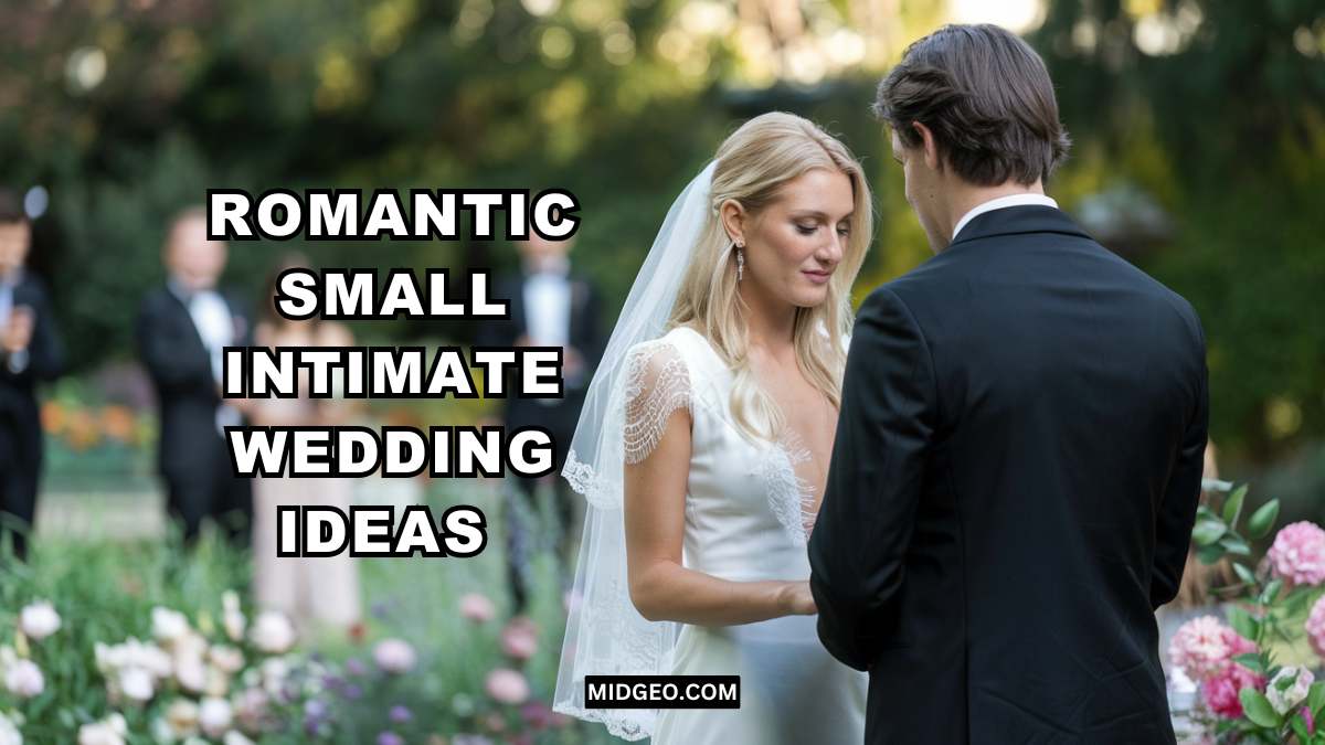 27 Small Intimate Wedding Ideas for Your Dream Day 1 small intimate wedding ideas romantic