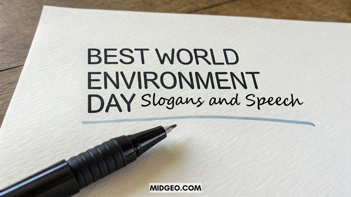 Best World Environment Day Slogans and Speech 1 Best World Environment Day Slogans and Speech