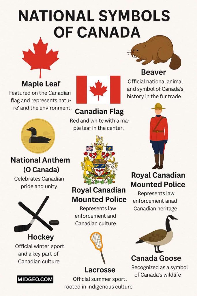 Fun & Easy Canada Day Activities for Kids to Enjoy 4 Canadian Symbols Flashcards