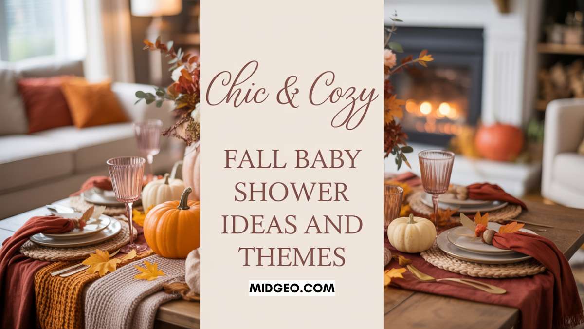 Chic & Cozy Fall Baby Shower Ideas and Themes 1 Chic Cozy Fall Baby Shower Ideas and Themes