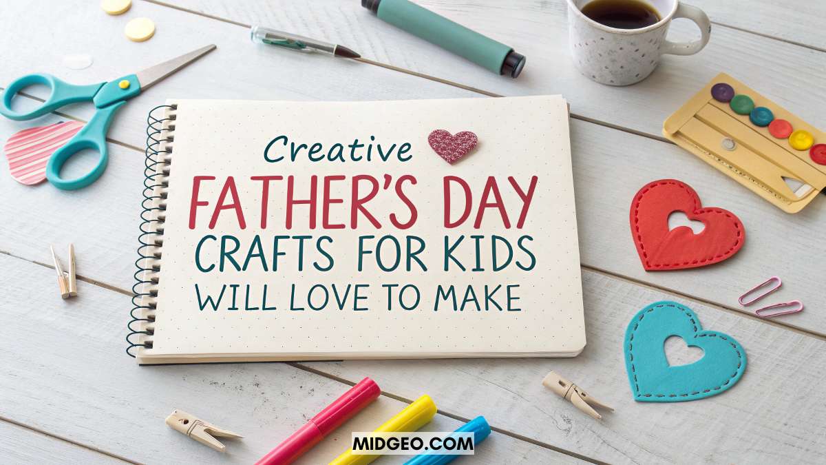 Creative Father's Day Crafts For Kids Will Love to Make 1 Creative Fathers Day Crafts For Kids Will Love to Make