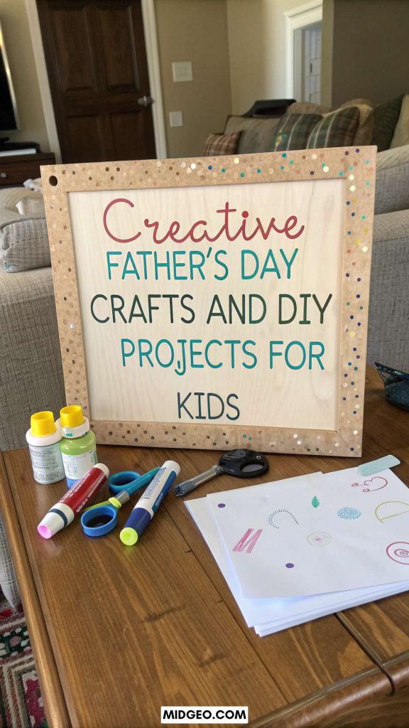 27 Fun Father's Day Activities to Make Dad Smile 3 Creative Fathers Day Crafts and DIY Projects For Kids