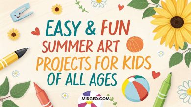 Easy & Fun Summer Art Projects for Kids of All Ages 9 Easy Fun Summer Art Projects for Kids of All Ages