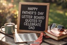 Happy Fathers Day Letter Board Quotes to Celebrate Dad
