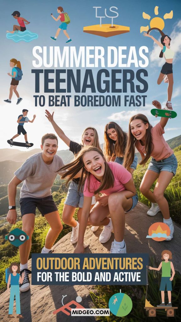 25 Summer Ideas for Teenagers to Beat Boredom Fast 2 Outdoor Adventures for the Bold and Active