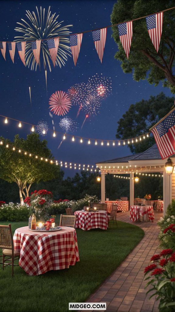 Eye-Catching 4th of July Decorations to Wow Your Guests 2 fourth of july outdoor decorations party ideas