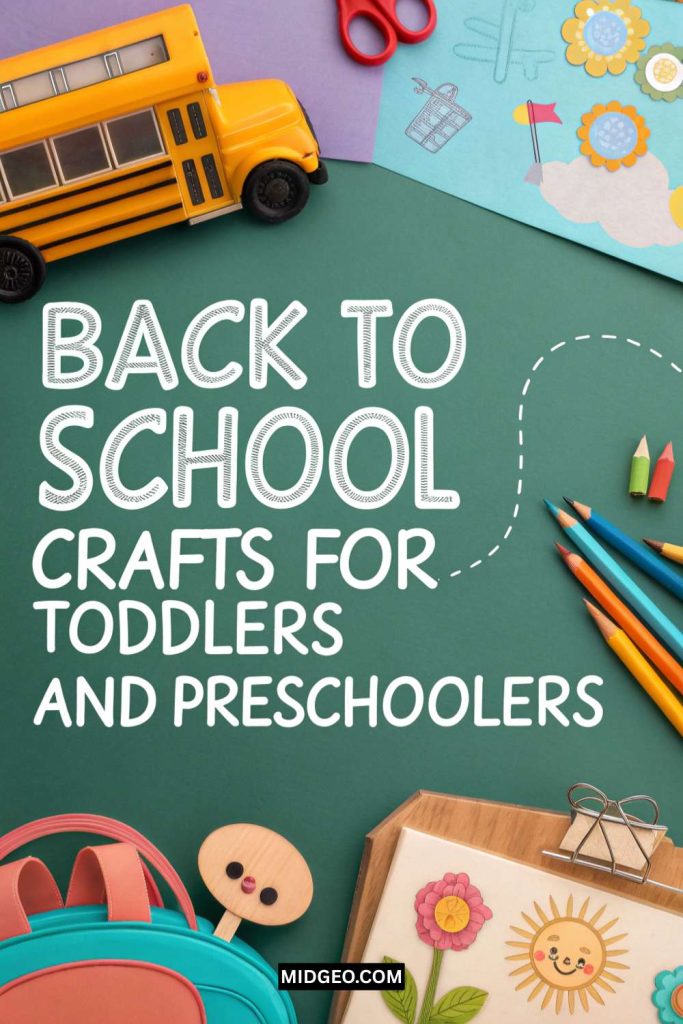 Fun And Easy Back To School Crafts Kids Will Love This Year 2 Back to School Crafts for Toddlers and Preschoolers
