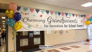 Charming Grandparents Day Decorations for School Events