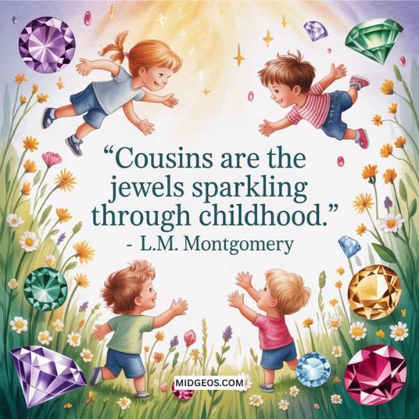 Fun Time with Cousins Quotes to Celebrate Unbreakable Bonds 3 Cousin Quotes From Literature