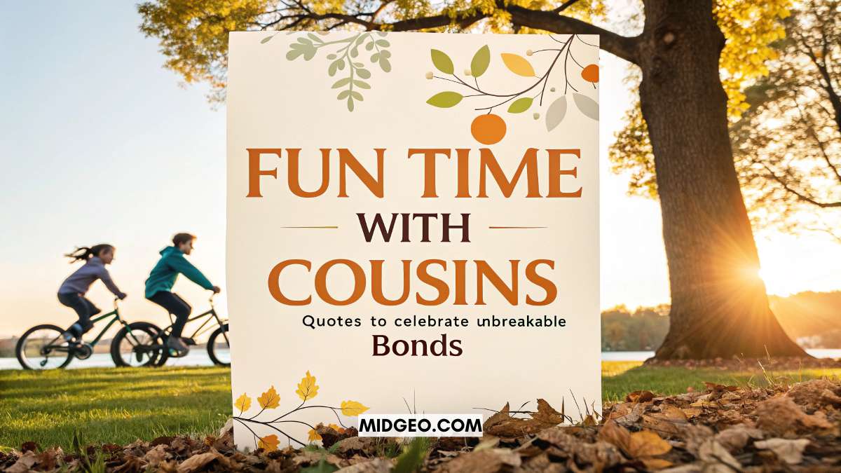 Fun Time with Cousins Quotes to Celebrate Unbreakable Bonds 1 Fun Time with Cousins Quotes to Celebrate Unbreakable Bonds