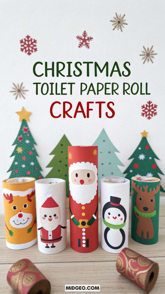 70 Creative Toilet Paper Roll Crafts for All Ages 7 Christmas Toilet Paper Roll Crafts