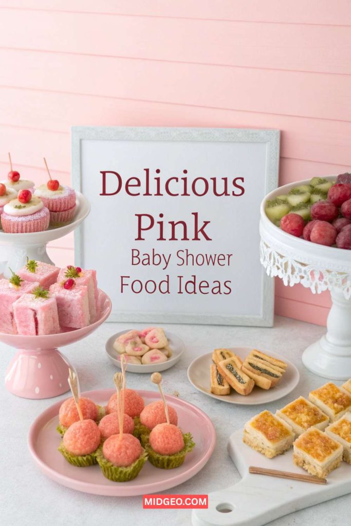 Pretty Pink Baby Shower Ideas to Make Your Day Magical 4 Delicious Pink Baby Shower Food Ideas