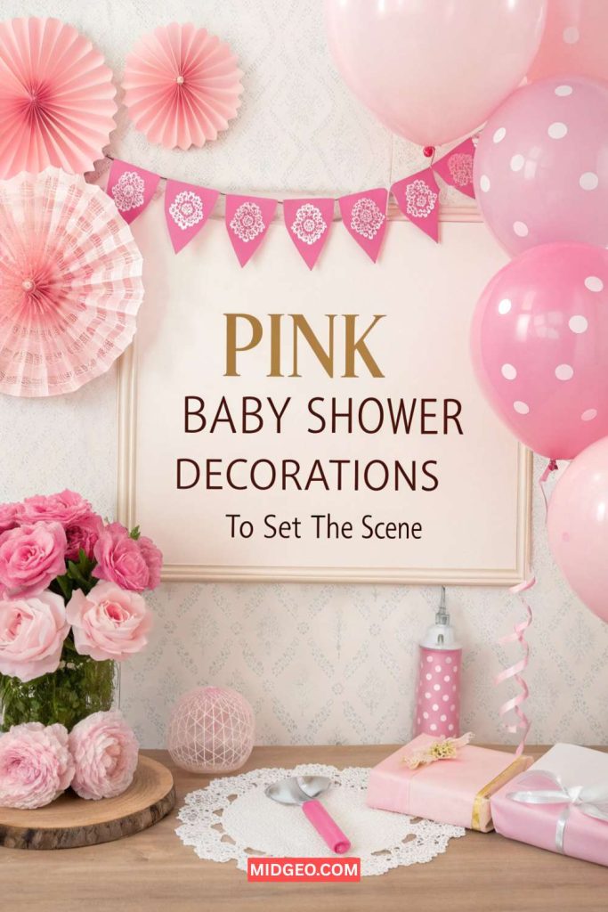Pretty Pink Baby Shower Ideas to Make Your Day Magical 2 Pink Baby Shower Decorations to Set the Scene