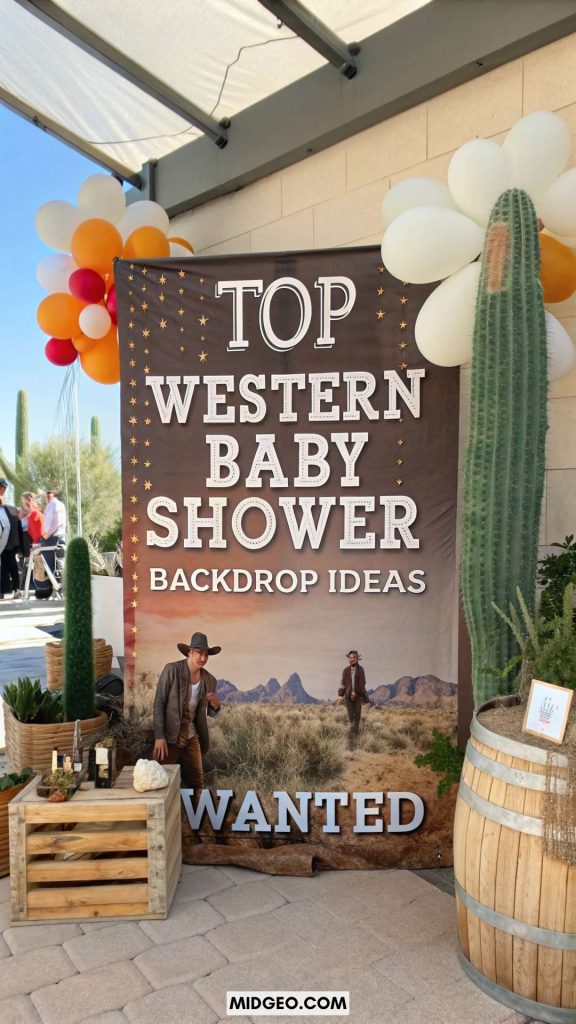 Charming Western Baby Shower Ideas to Try Now 3 Top Western Baby Shower Backdrop Ideas