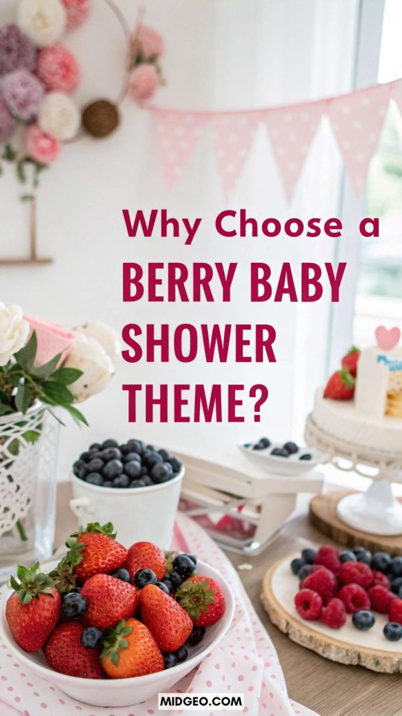 Berry Baby Shower Ideas: Sweet Themes & Decor Tips 2 Why Choose a Berry Baby Shower Theme