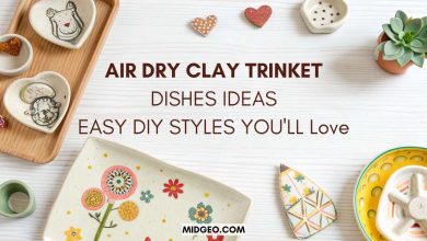 air dry clay trinket dishes ideas easy diy styles