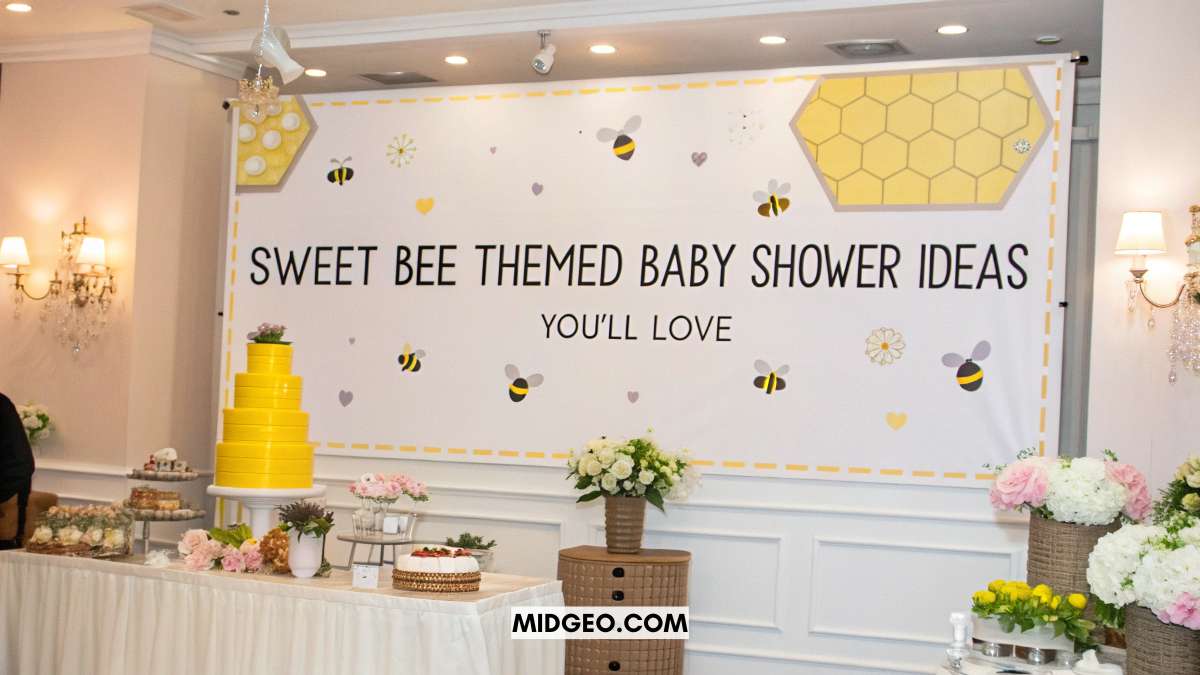 Sweet Bee Themed Baby Shower Ideas You’ll Love 1 bee themed baby shower ideas with cakes, decor, food, games