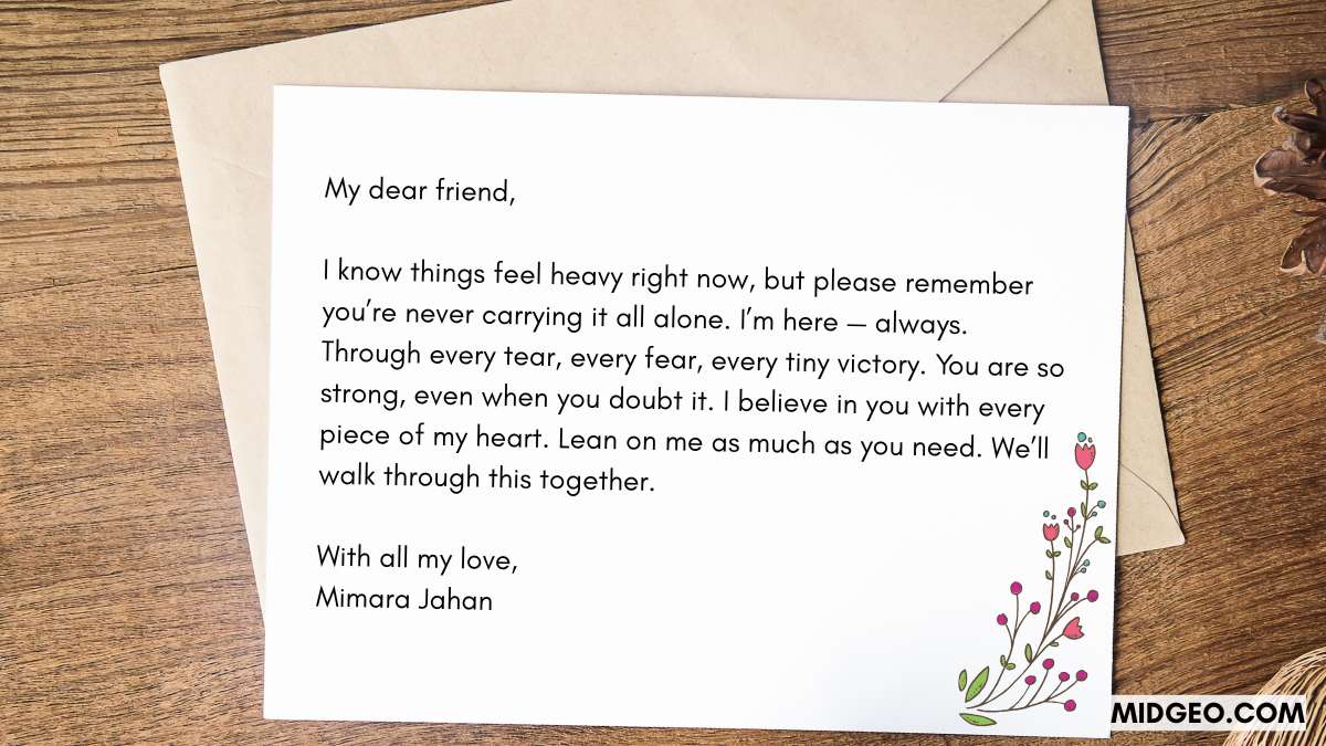 Emotional Letter to Best Friend Ideas (2025): Deep Words That Heal 1 emotional letter to best friend handwritten on pretty stationery