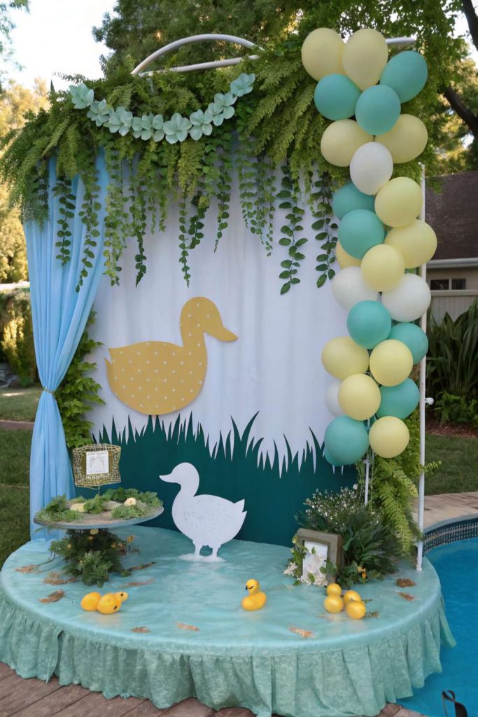 Mallard Duck Baby Shower Ideas (2025): Creative and Fun Ways to Celebrate Your Little One 3 mallard duck baby shower backdrop ideas