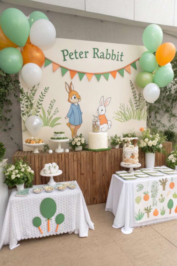 Peter Rabbit Baby Shower Ideas (2025): Creative & Adorable Ways to Celebrate Your Little One 2 peter rabbit themed baby shower ideas