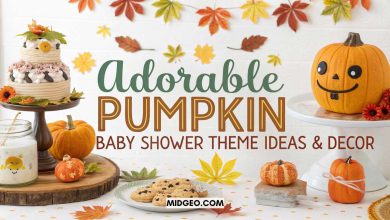 Adorable Pumpkin Baby Shower Theme Ideas & Decor 22 pumpkin baby shower theme decor with cake and cookies
