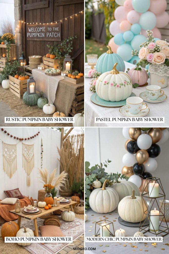 Adorable Pumpkin Baby Shower Theme Ideas & Decor 2 pumpkin baby shower theme ideas