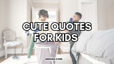 Cute Quotes for Kids on Being Yourself, Friends & Family Dream Big! 4 smiling kids reading cute inspirational quotes together