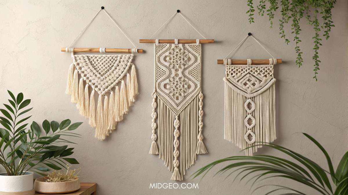 Small Macrame Wall Hanging Ideas (2025): Simple & Stylish Ways to Add Texture, Charm, and Boho Vibes to Any Space 1 small macrame wall hanging