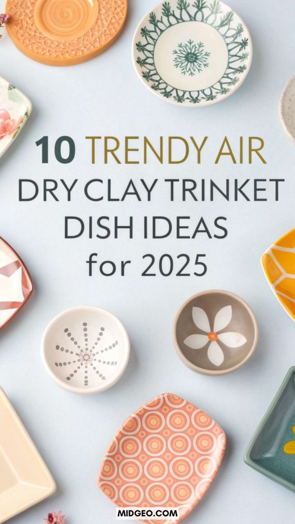 Air Dry Clay Trinket Dishes Ideas (2025): Easy DIY Styles You’ll Love 2 trendy air dry clay trinket dish ideas for 2025