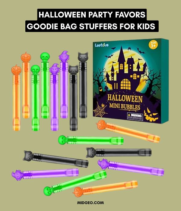 Halloween Birthday Party for Kids (2025): Cute-Not-Too-Scary Themes, DIY Decorations & Game Ideas on Any Budget 4 Halloween Party Favors Goodie Bag Stuffers for Kids