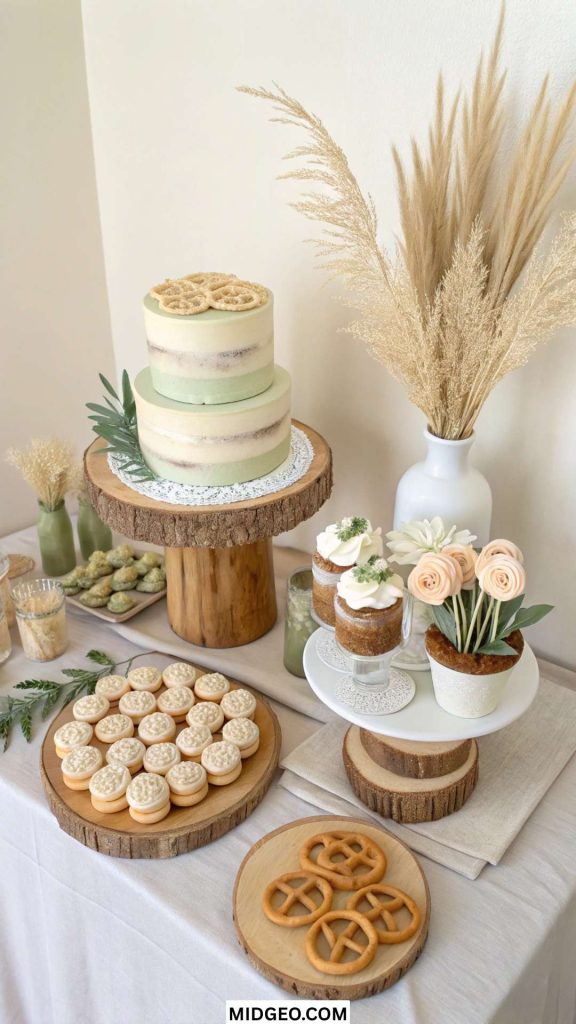 Neutral & Minimalist Dessert Table Theme