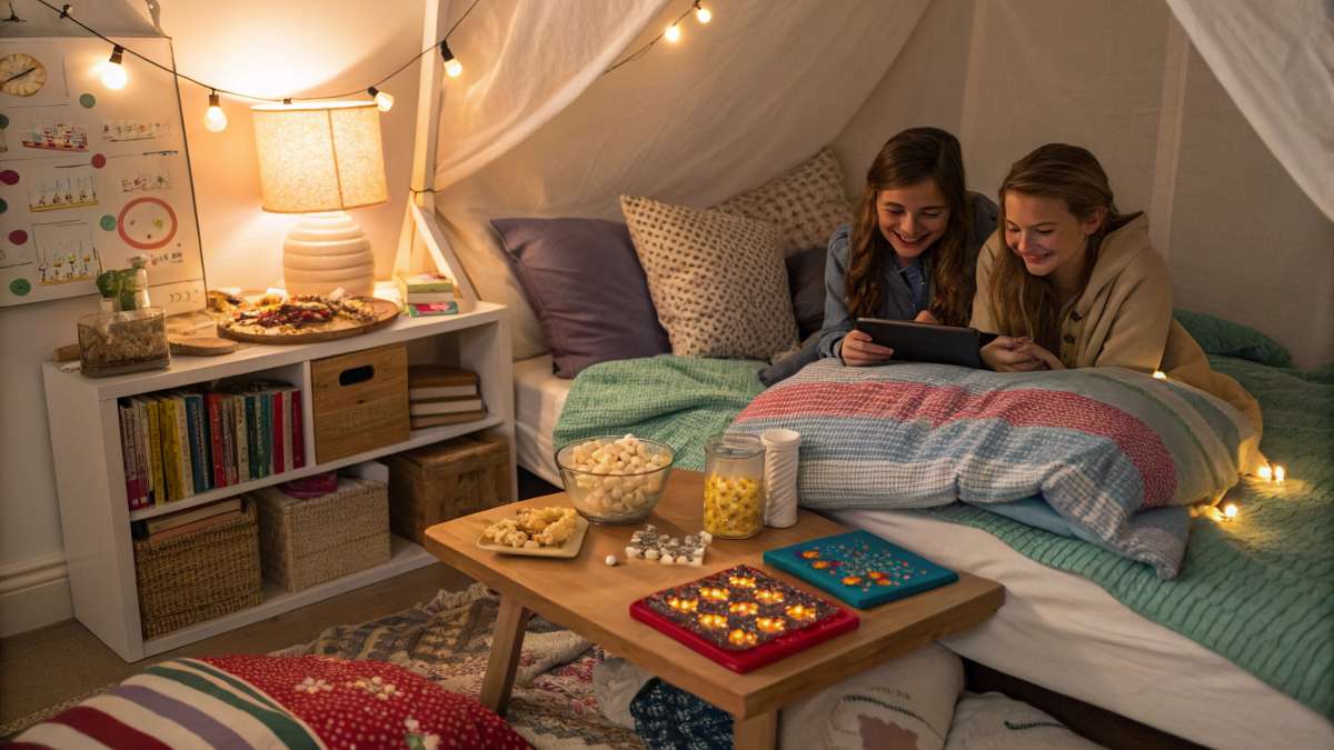 21 Sleepover Ideas for 2 People (2025): Fun, Cozy & Creative Activities for the Perfect Night In 1 sleepover ideas for 2 people with games snacks and cozy activities
