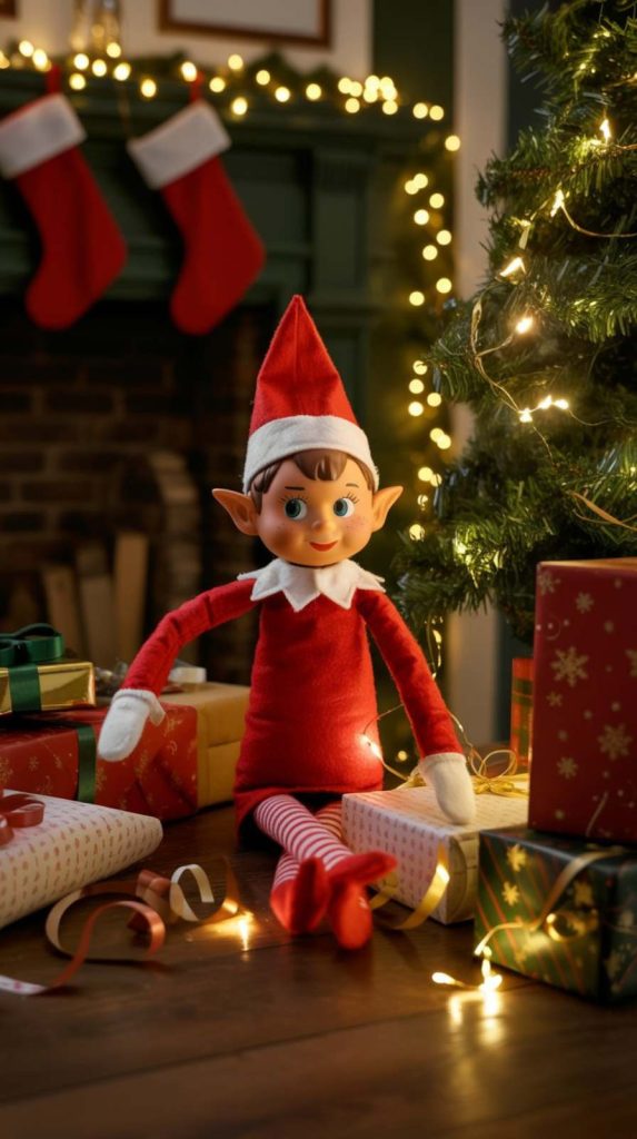 Night before christmas eve elf on the shelf ideas (1)