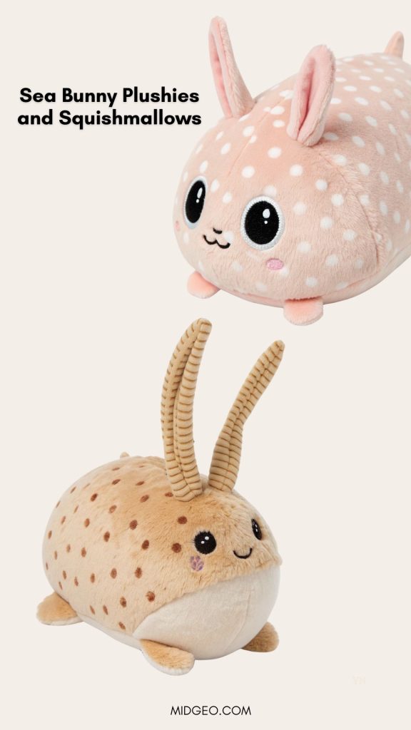 Sea Bunny Slug Facts & Cute Secrets: Discover the Tiny Ocean Creatures That Look Like Fluffy Rabbits 2 Sea Bunny Plushies and Squishmallows