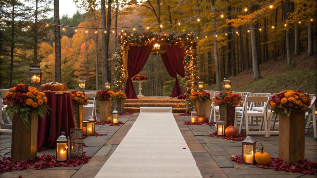 15 Fall Wedding Ideas 2025: Romantic Color Schemes, Dreamy Themes & Elegant Decor to Inspire Your Perfect Autumn Celebration 2 fall wedding ideas